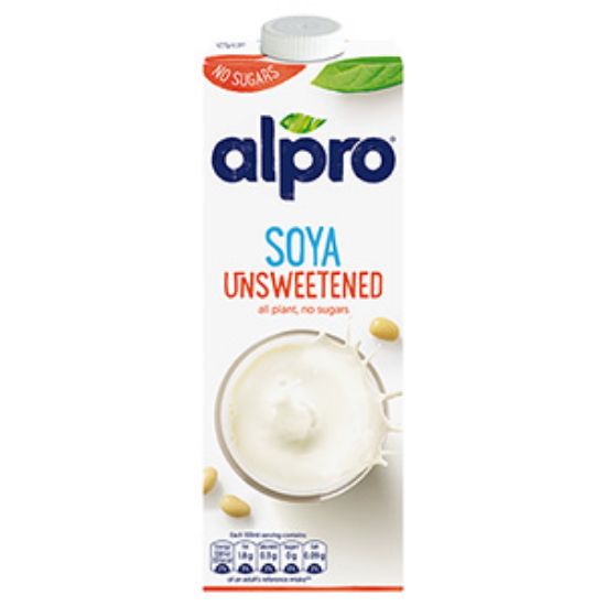 Picture of Alpro Soya Original Unsweetened 1lt x8